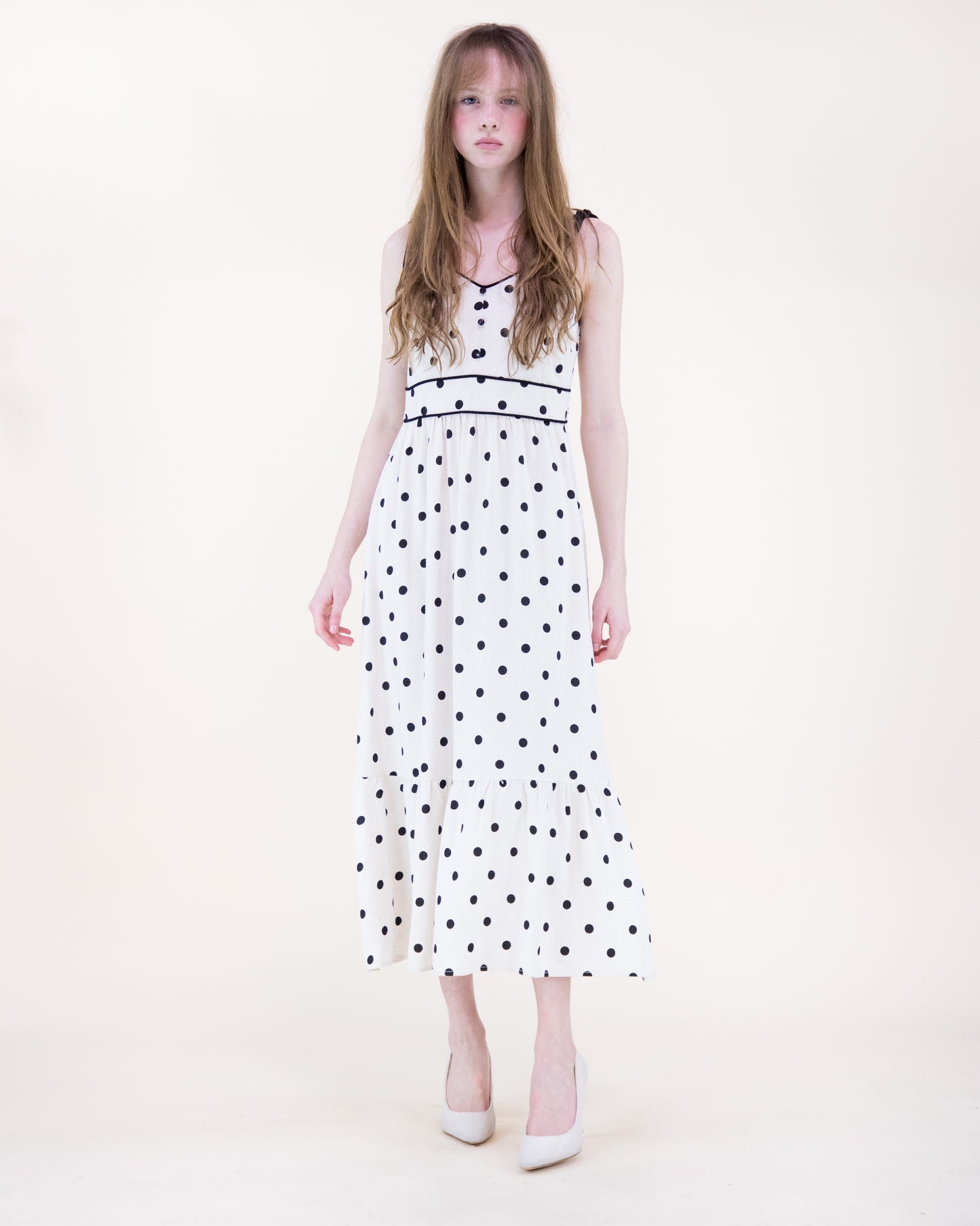 Summer Polka Dots Dress
