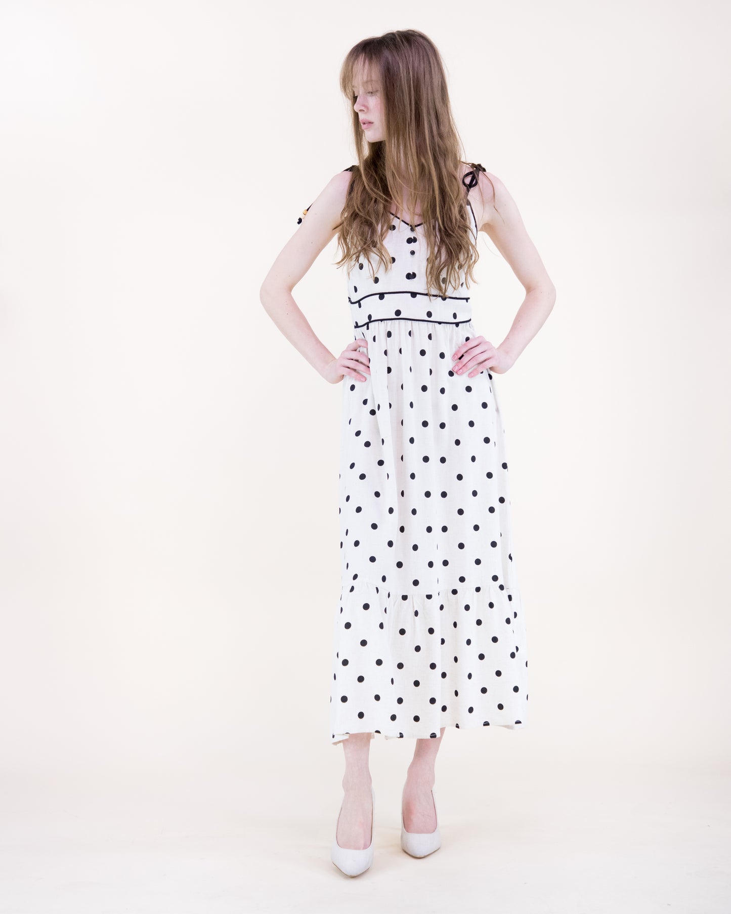 Summer Polka Dots Dress