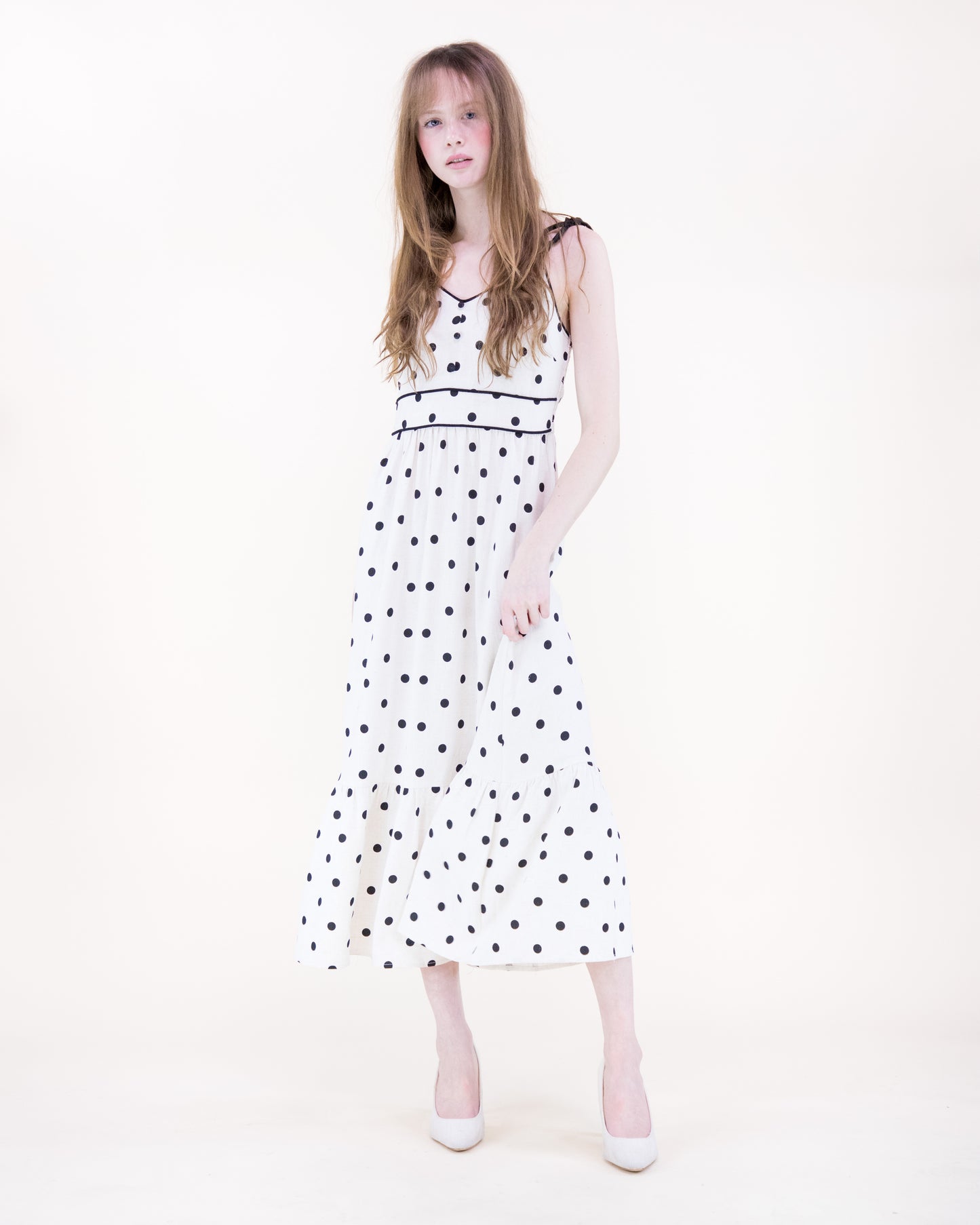 Summer Polka Dots Dress