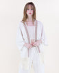 Diosa Linen Long Tassel Summer Jacket