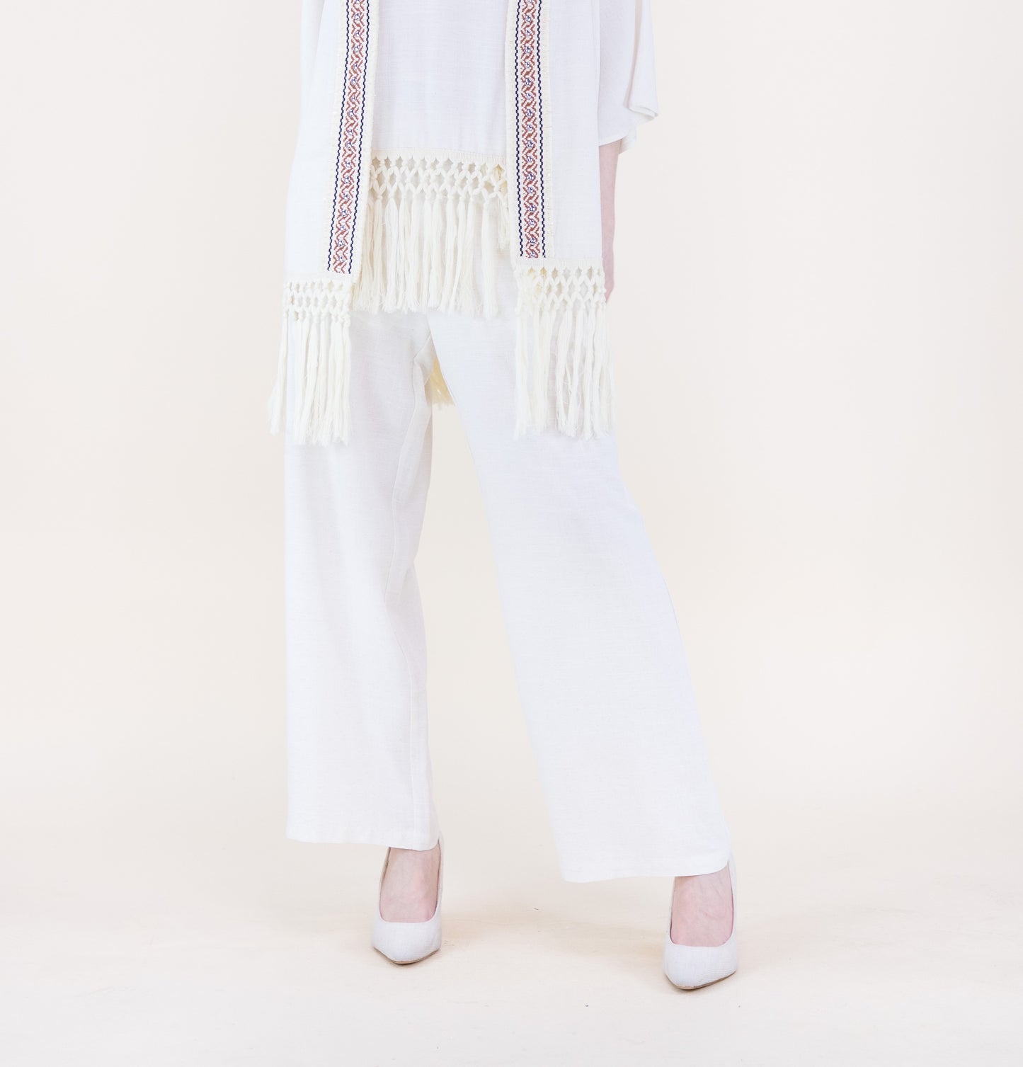 Diosa Linen Wide Leg Trousers