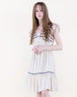 Artisan Smocked Butterfly Sleeve Midi Dress