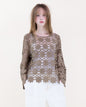 Meadow Bloom Long Sleeve Lace Top