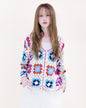 Sunny Soul Crochet Granny Square Cardigan