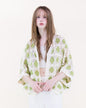 Airy Diamond Open Stitch Crochet Cardigan