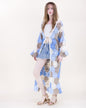 Doily Mosaic Front-tie Maxi Crochet Cardigan