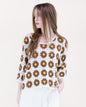 Daisy Cotton Crochet Quarter Sleeve Summer Sweater