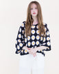 Daisy Cotton Crochet Quarter Sleeve Summer Sweater