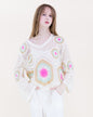 Solstice Glow Open Stitch Summer Sweater