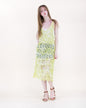 Coral Stone Crochet Tie Dye Dress
