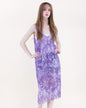 Coral Stone Crochet Tie Dye Dress