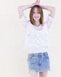 Bella Bloom Sheer Lace Blouse
