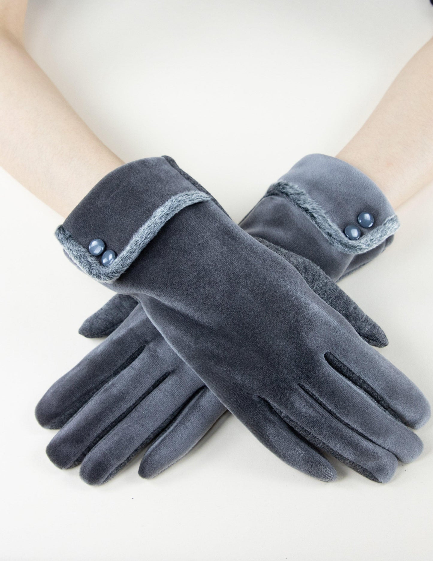Comfy Velvet Gloves