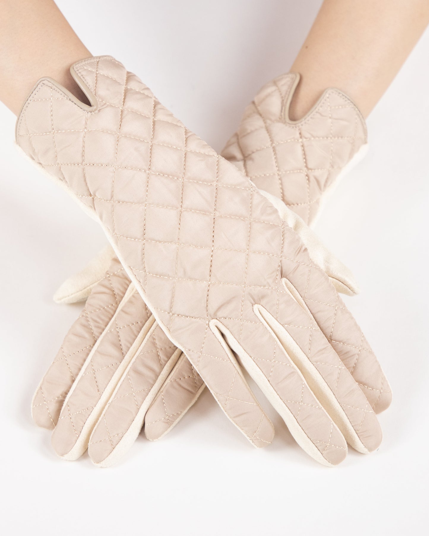 Quilted Solid Touchscreen Gloves