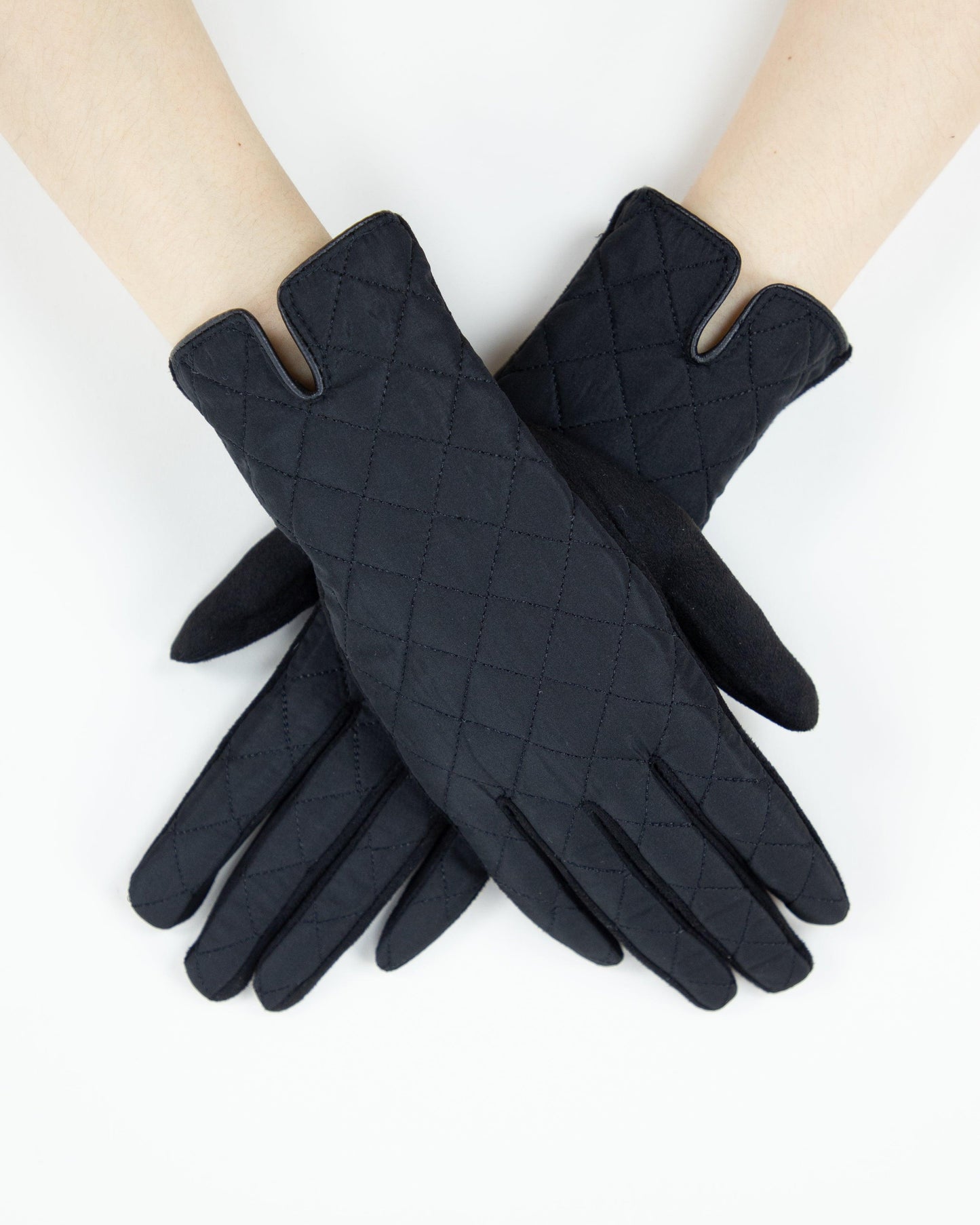 Quilted Solid Touchscreen Gloves