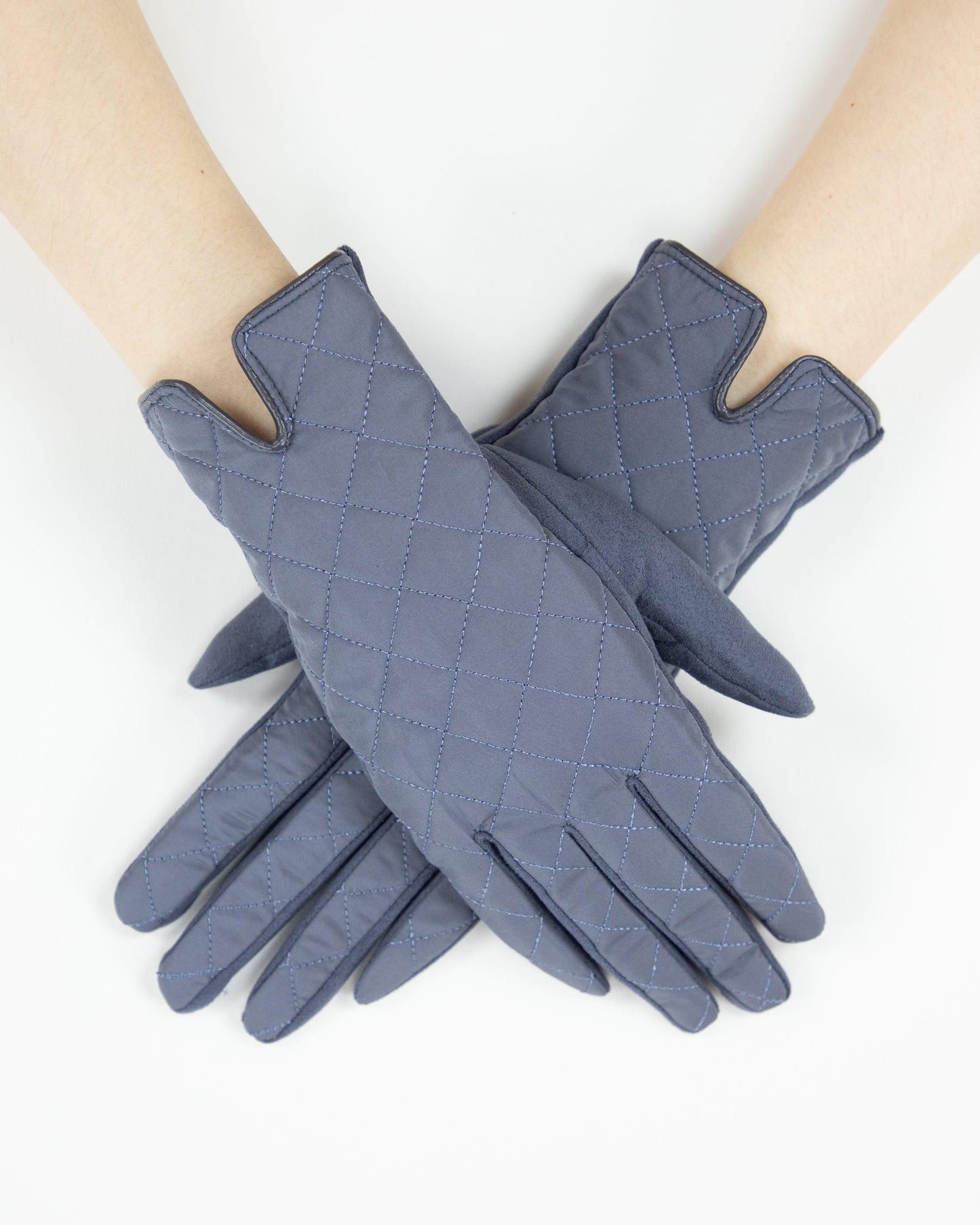 Quilted Solid Touchscreen Gloves