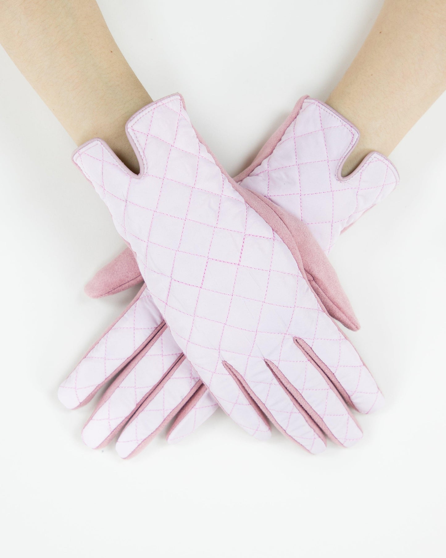Quilted Solid Touchscreen Gloves