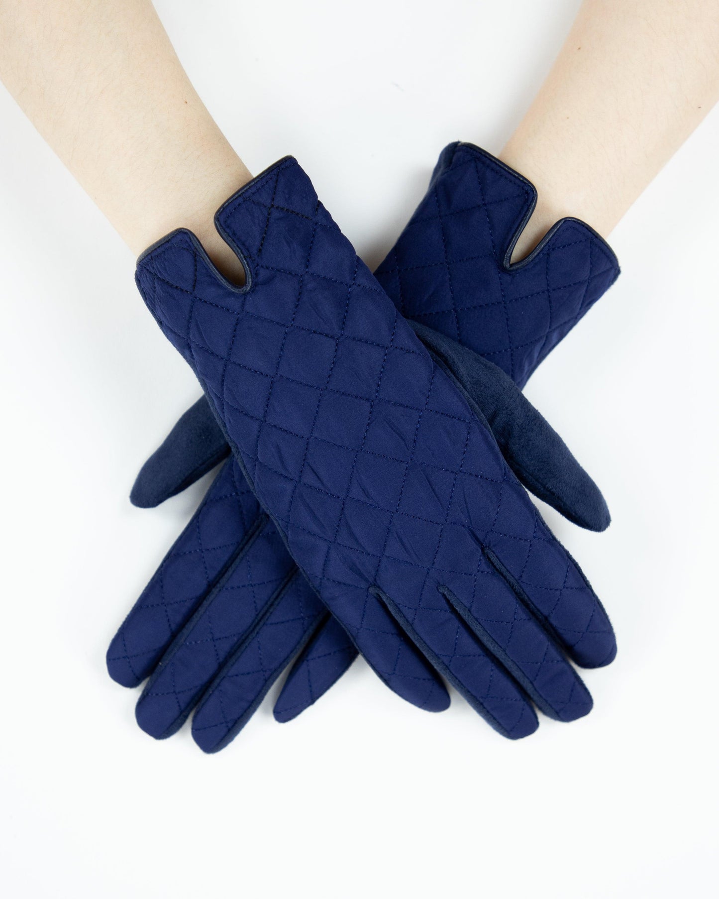 Quilted Solid Touchscreen Gloves