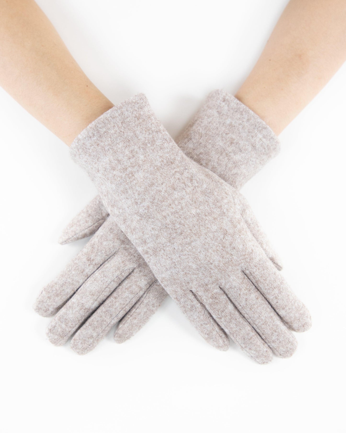 Two Tone Pastel Gloves