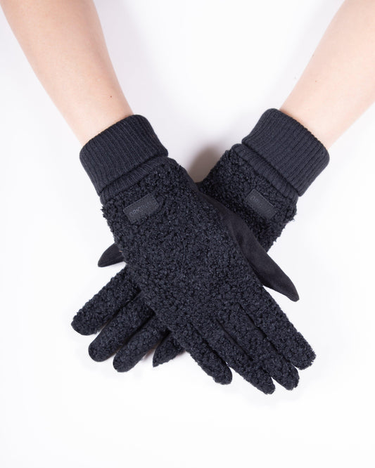 Fuzzy Faux Lamb Wool Gloves