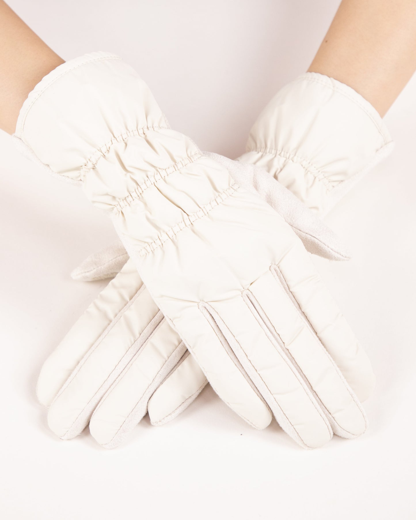 Matte Puffer Touchscreen Gloves
