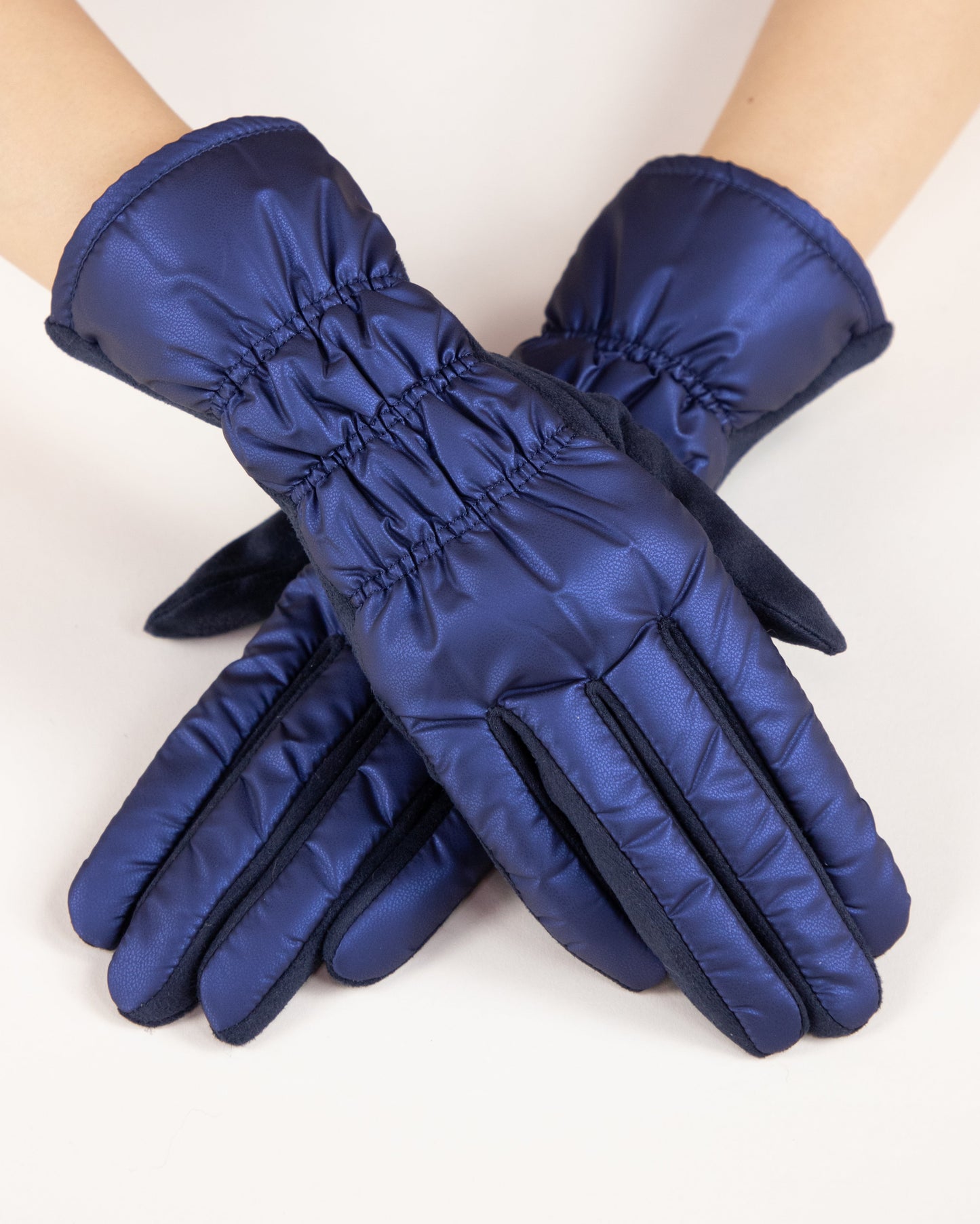 Matte Puffer Touchscreen Gloves