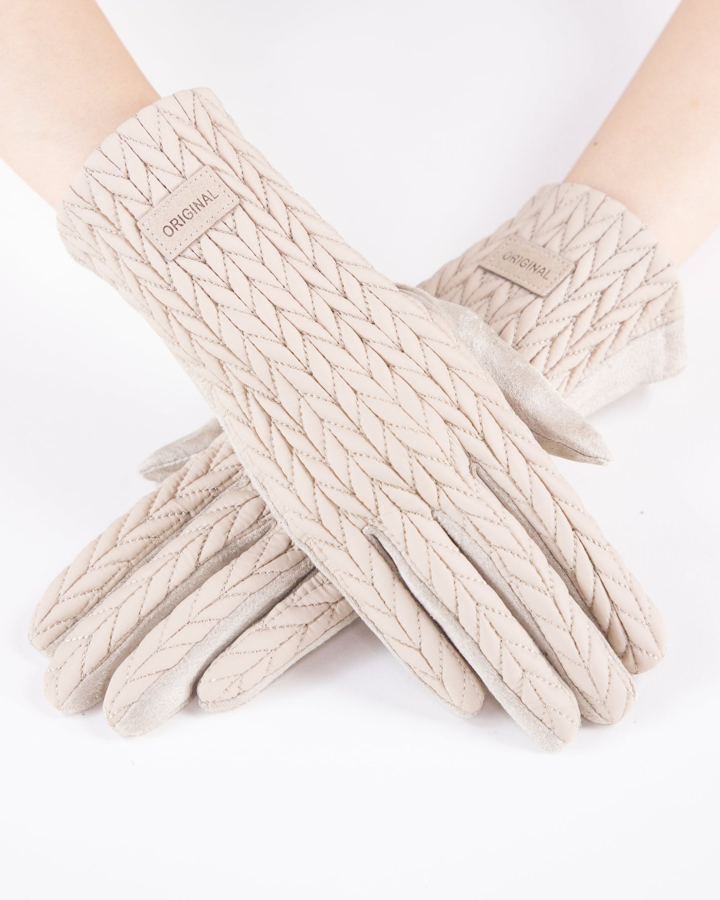 Stocking Stitch Texture Gloves (TS)