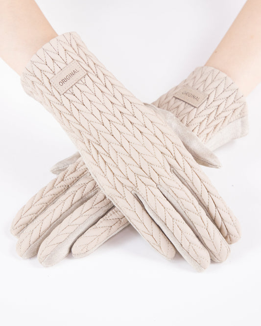 Stocking Stitch Texture Gloves (TS)