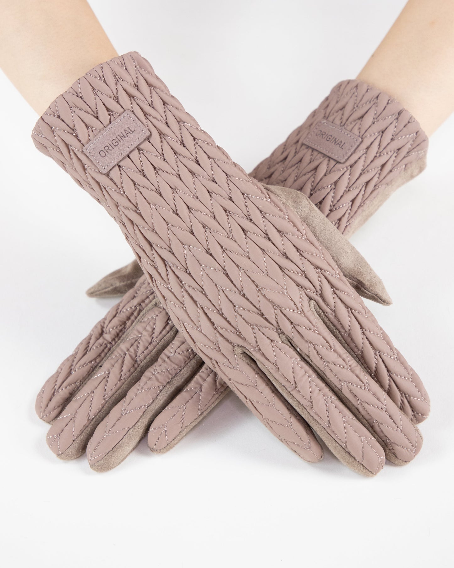 Stocking Stitch Texture Gloves (TS)