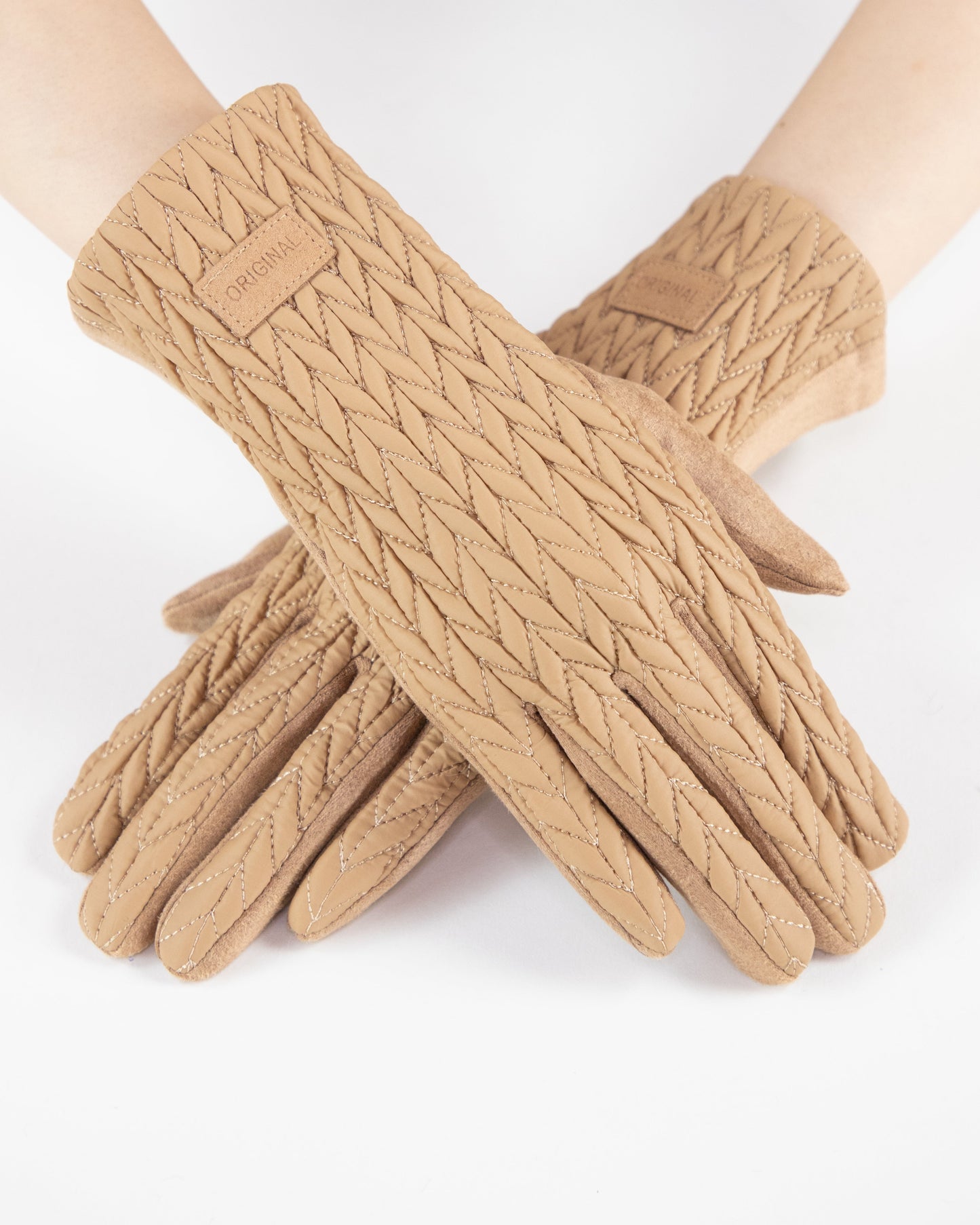 Stocking Stitch Texture Gloves (TS)