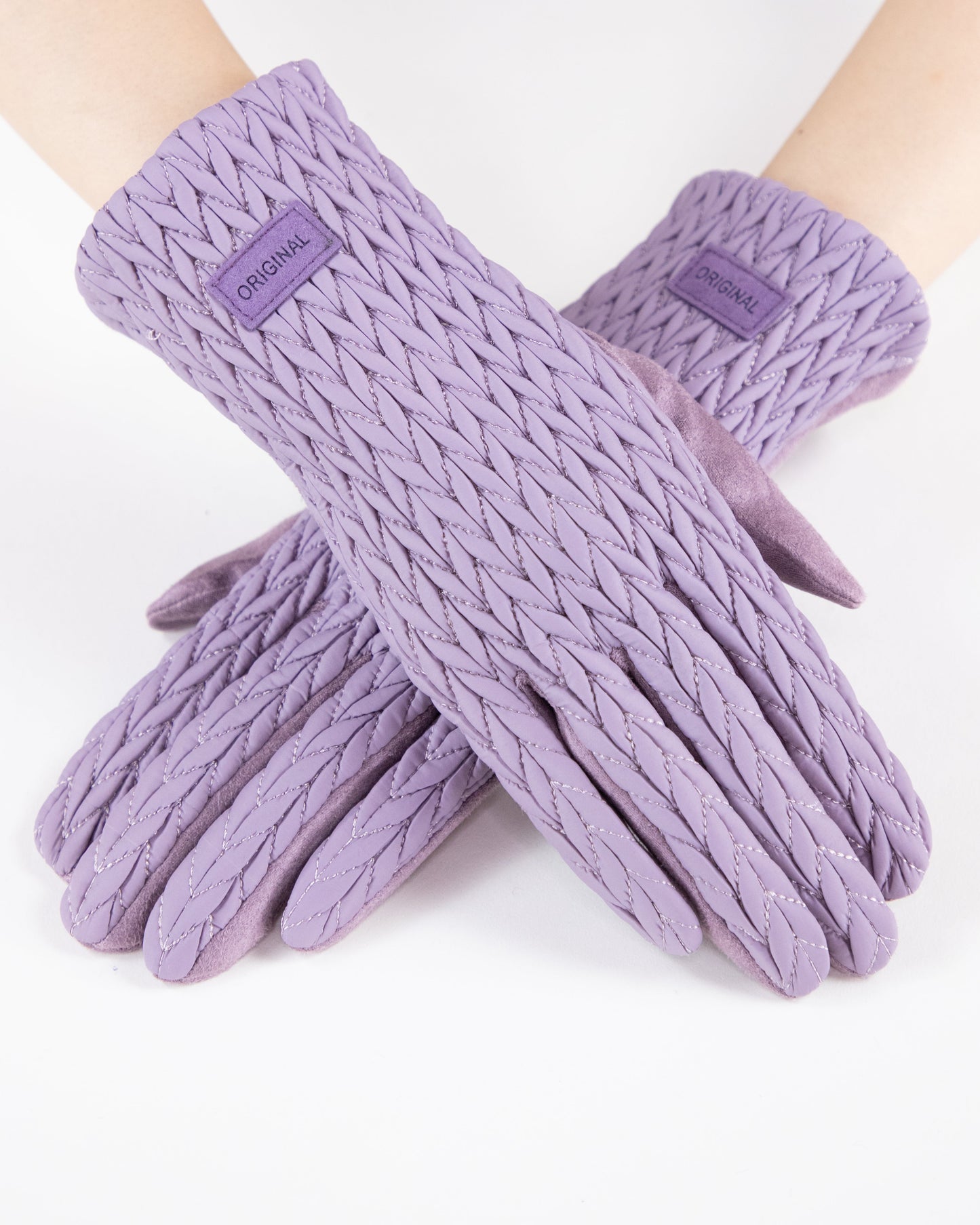 Stocking Stitch Texture Gloves (TS)