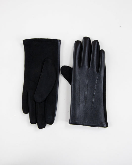 Classic Faux Leather Men Gloves (TS)