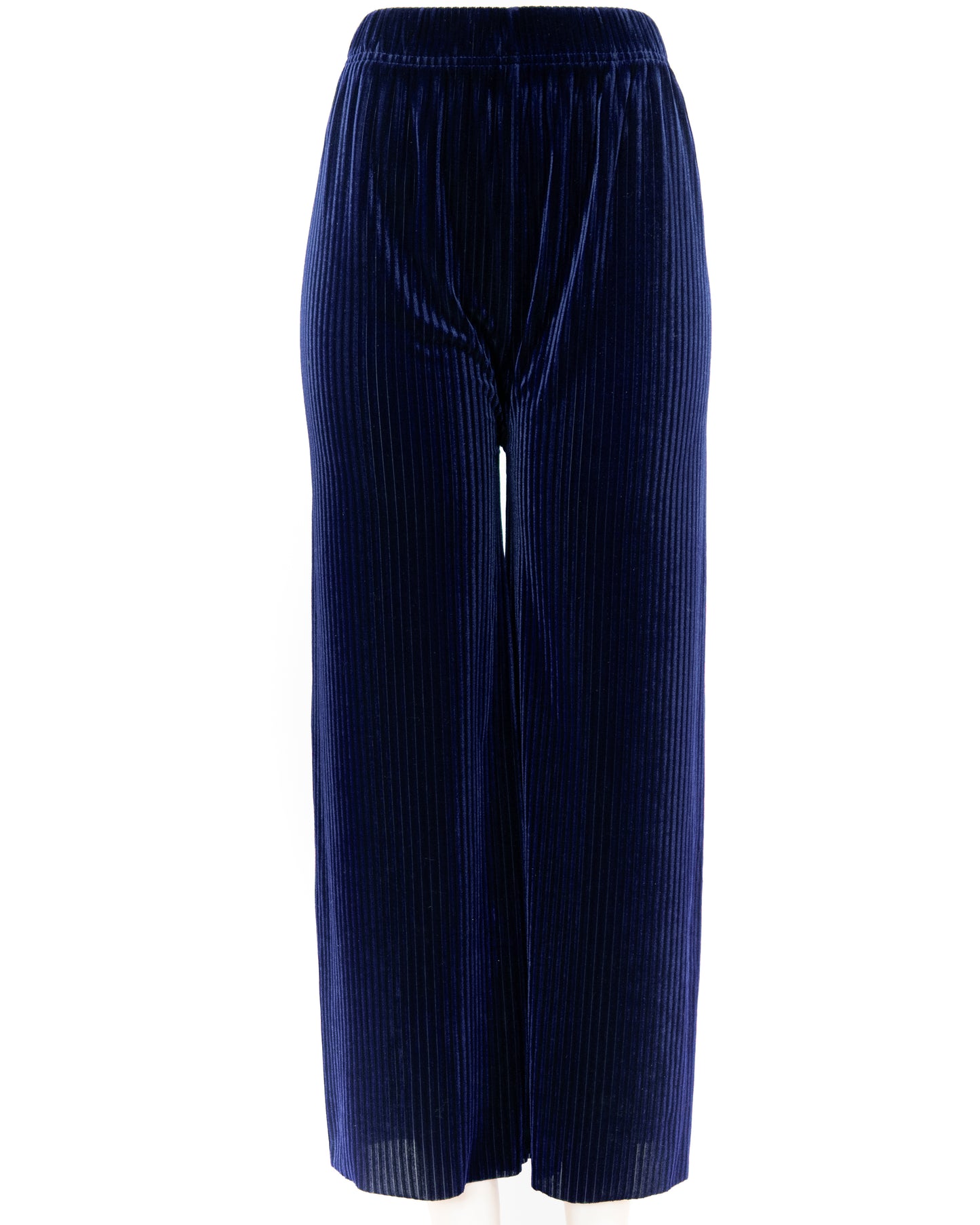 Stretchy Ribbed Wide Legged Pants