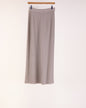 Neutral Waffle Stitch Knit Long Bodycon Pencil Skirt