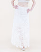 Capri Coast Crochet Lace Maxi Skirt