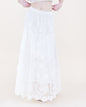 Marbella Vintage Crochet Lace Maxi Skirt