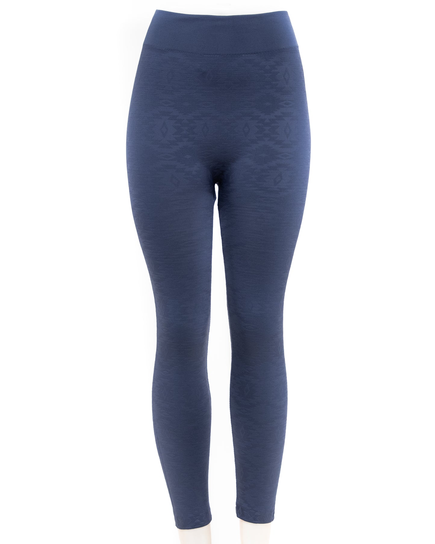 Aztec Print Fleece Legging - (OS)