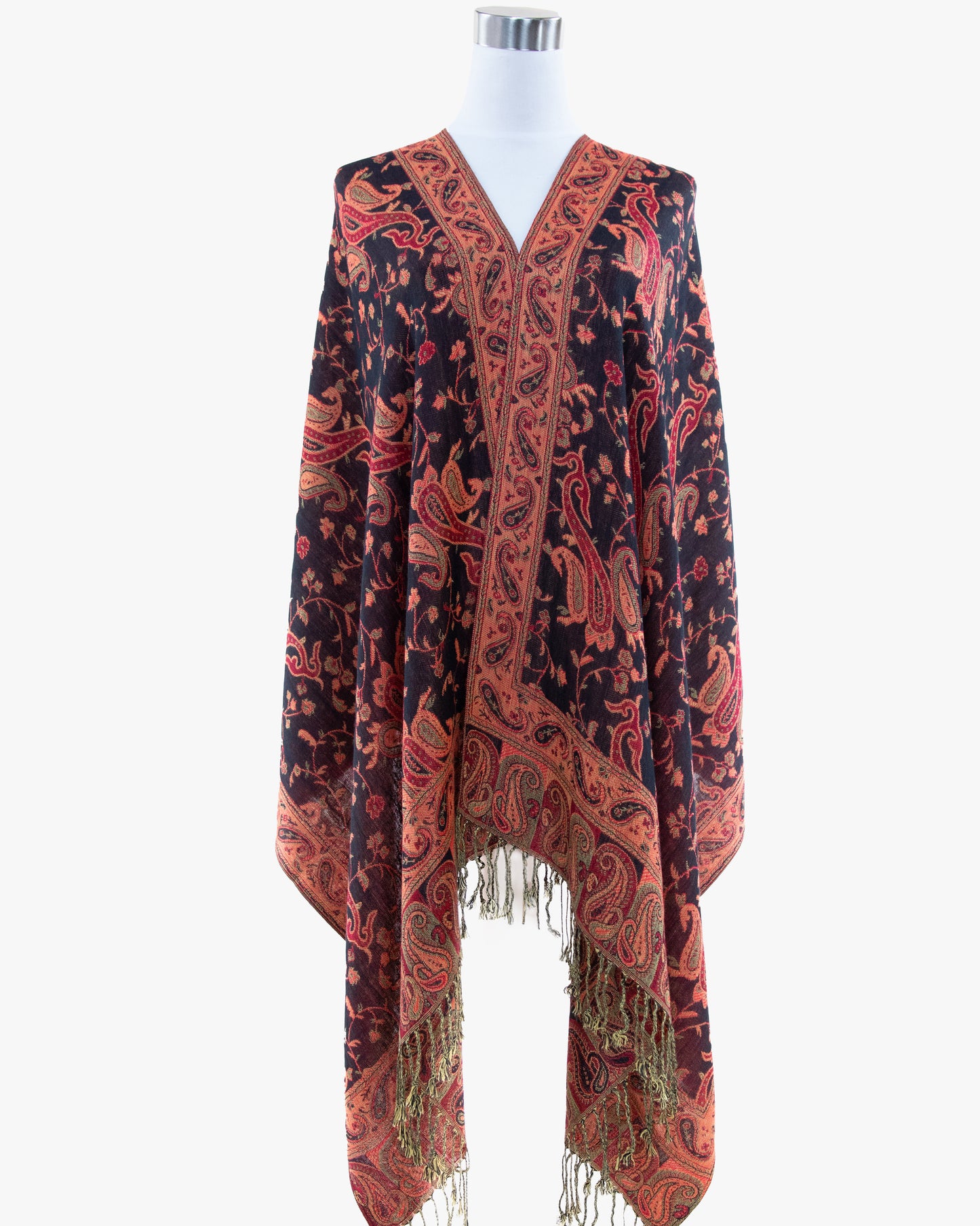 Floral Paisley Pashmina Scarf