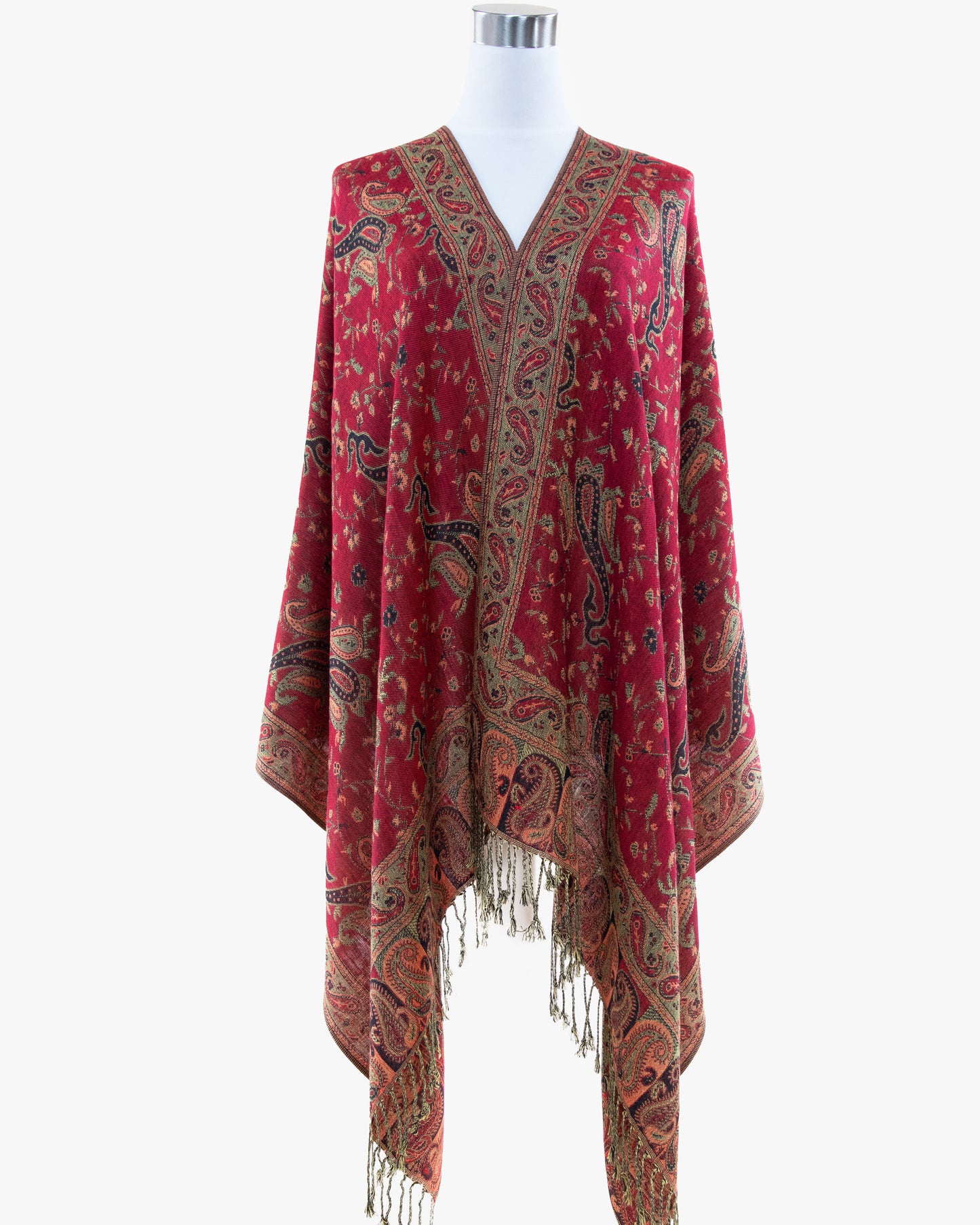 Floral Paisley Pashmina Scarf