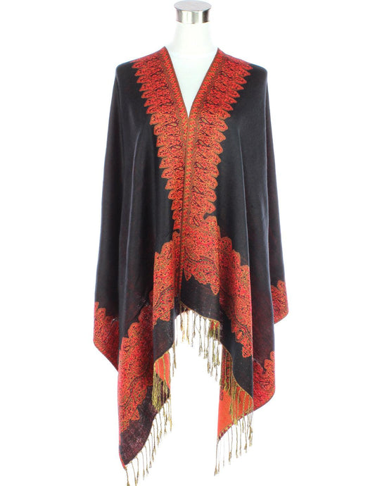 Plasmin Border Cozy Scarf