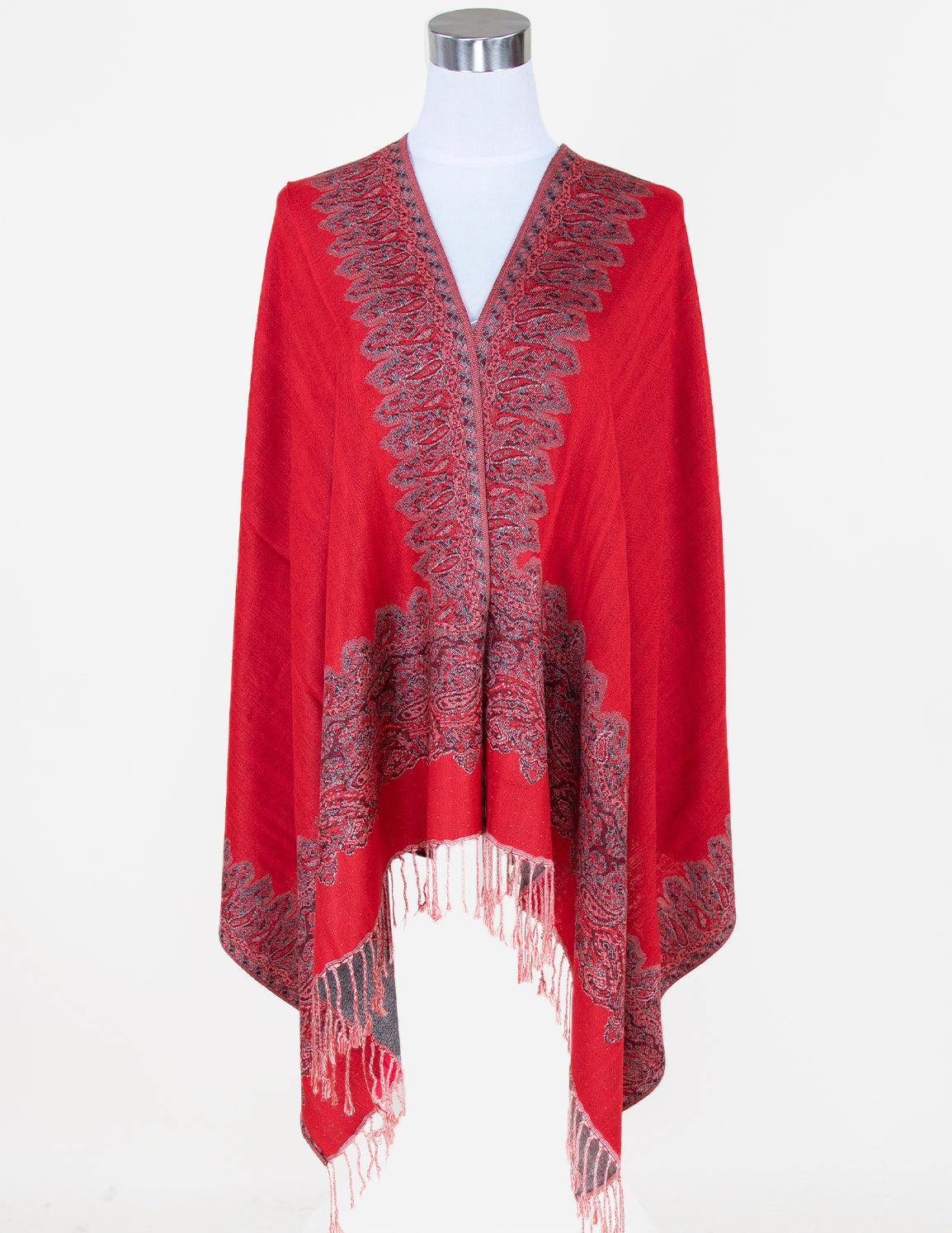 Plasmin Border Cozy Scarf