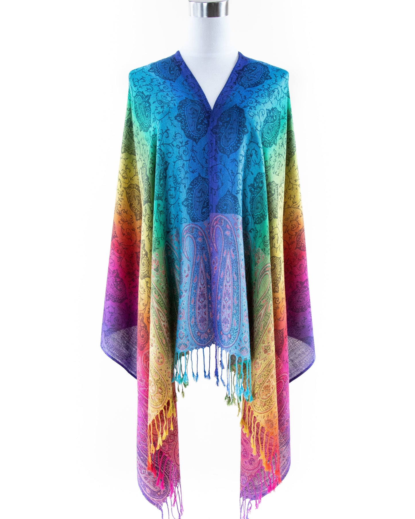 Pashmina Rainbow Paisley