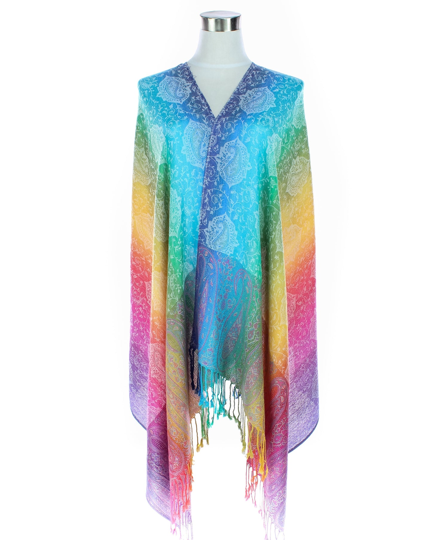 Pashmina Rainbow Paisley