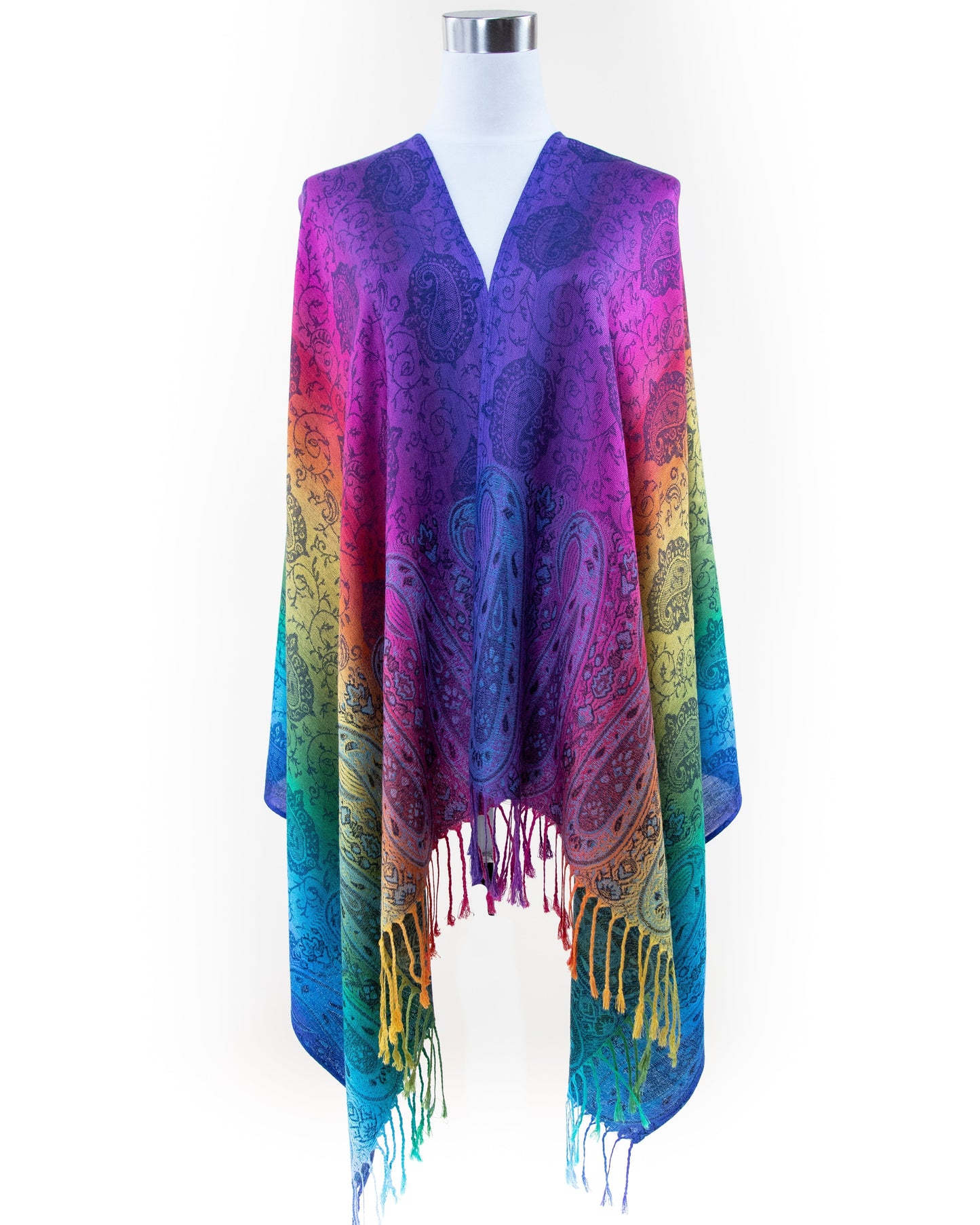 Pashmina Rainbow Paisley