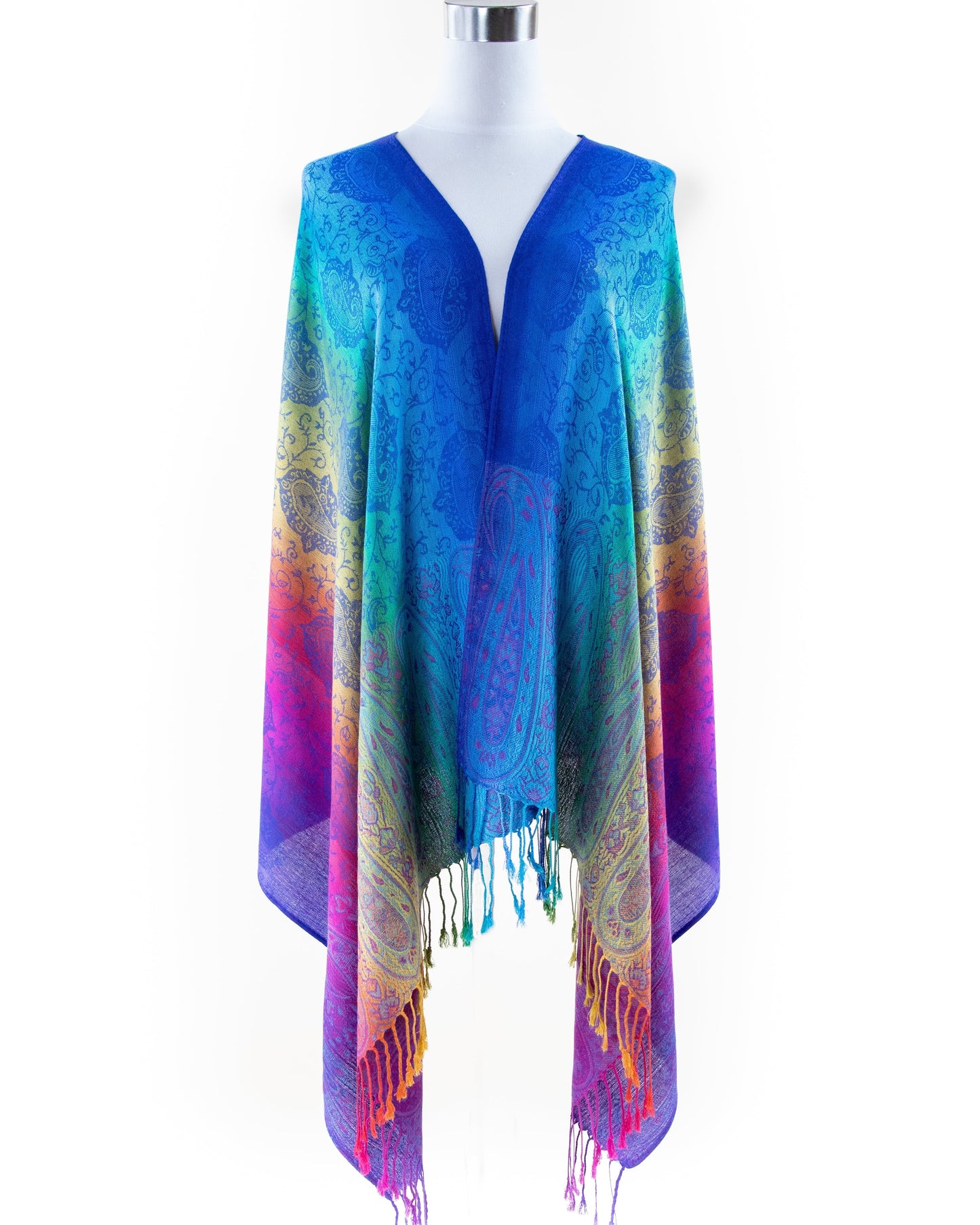 Pashmina Rainbow Paisley