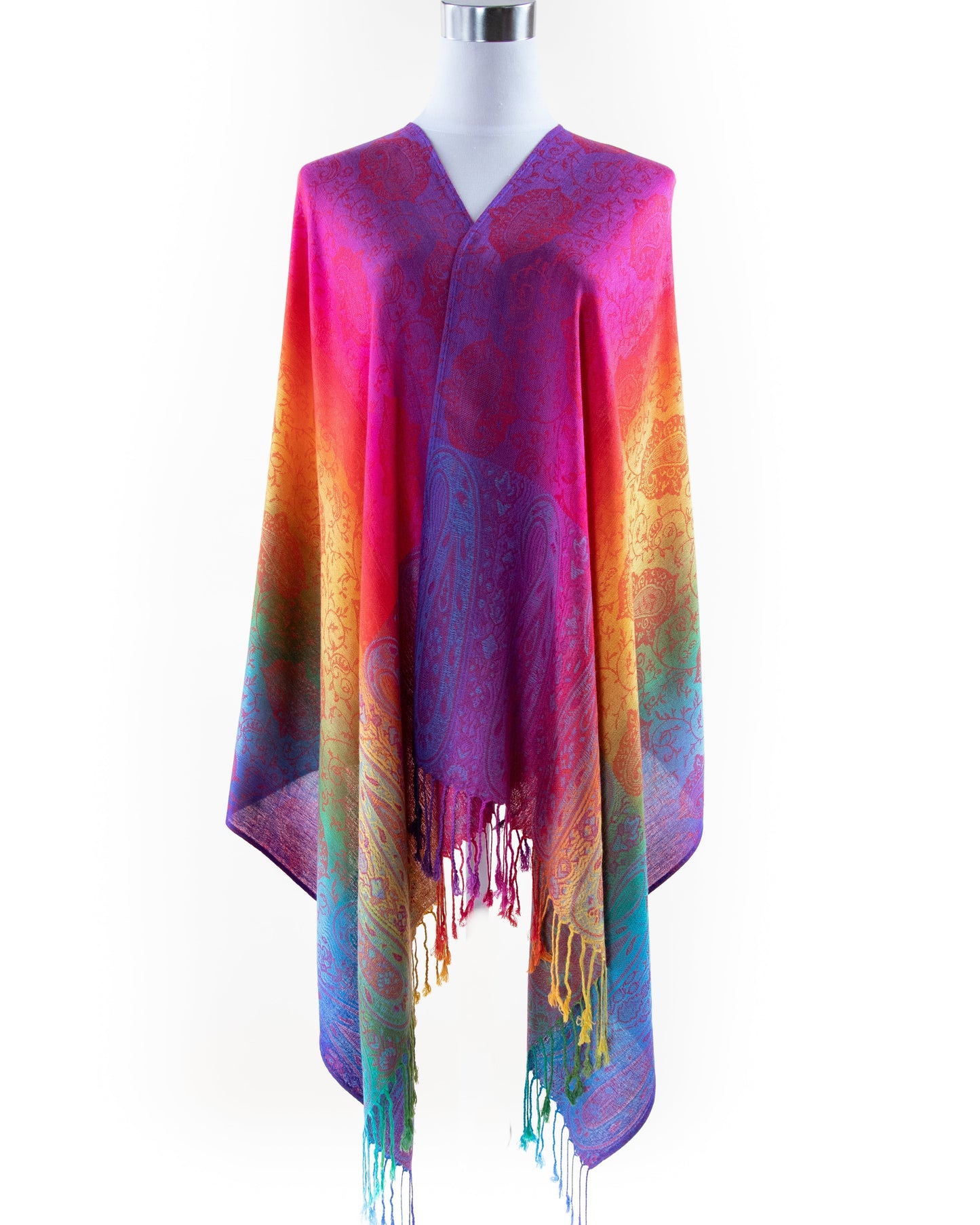 Pashmina Rainbow Paisley