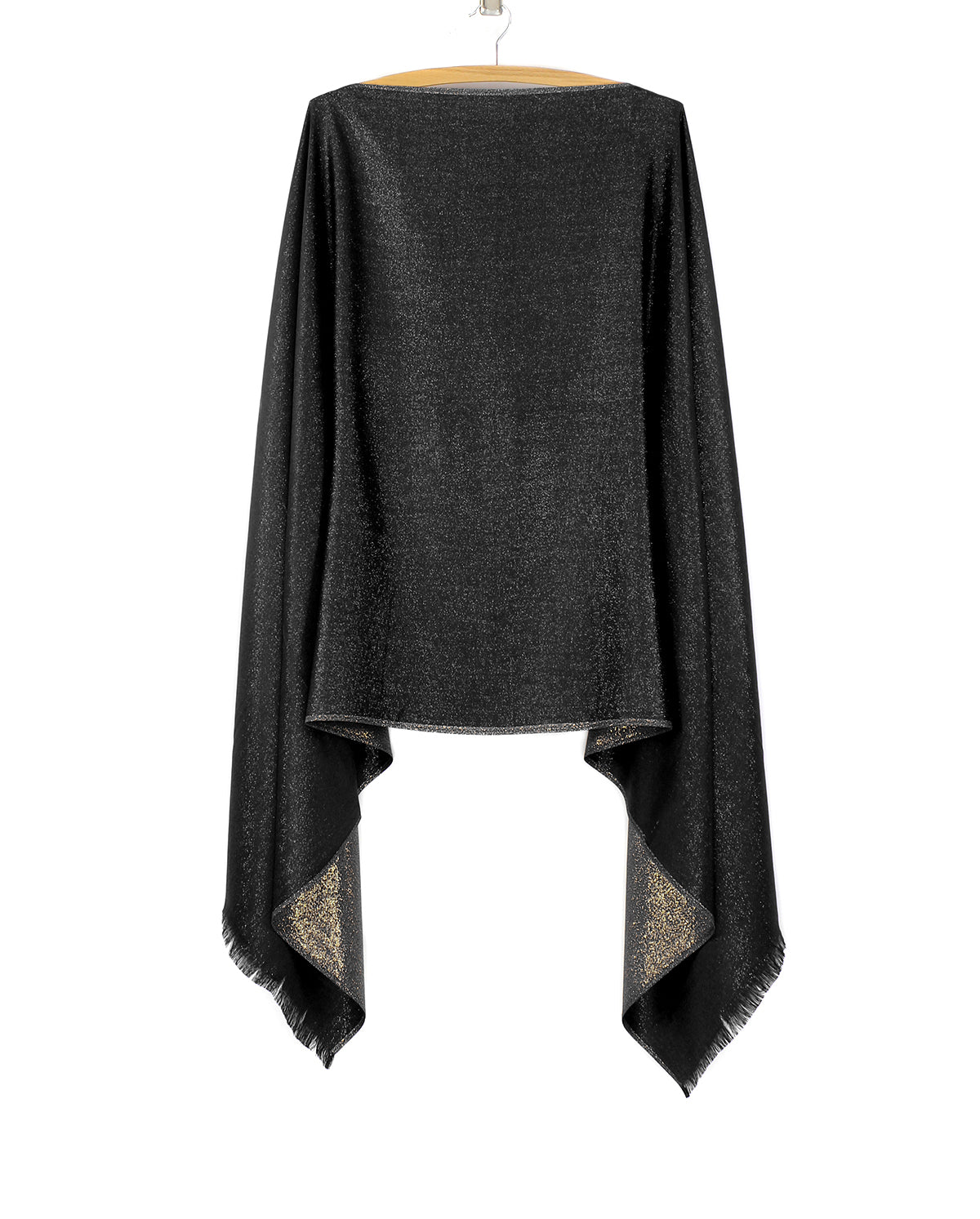 Solid Metalic Pashmina Scarf