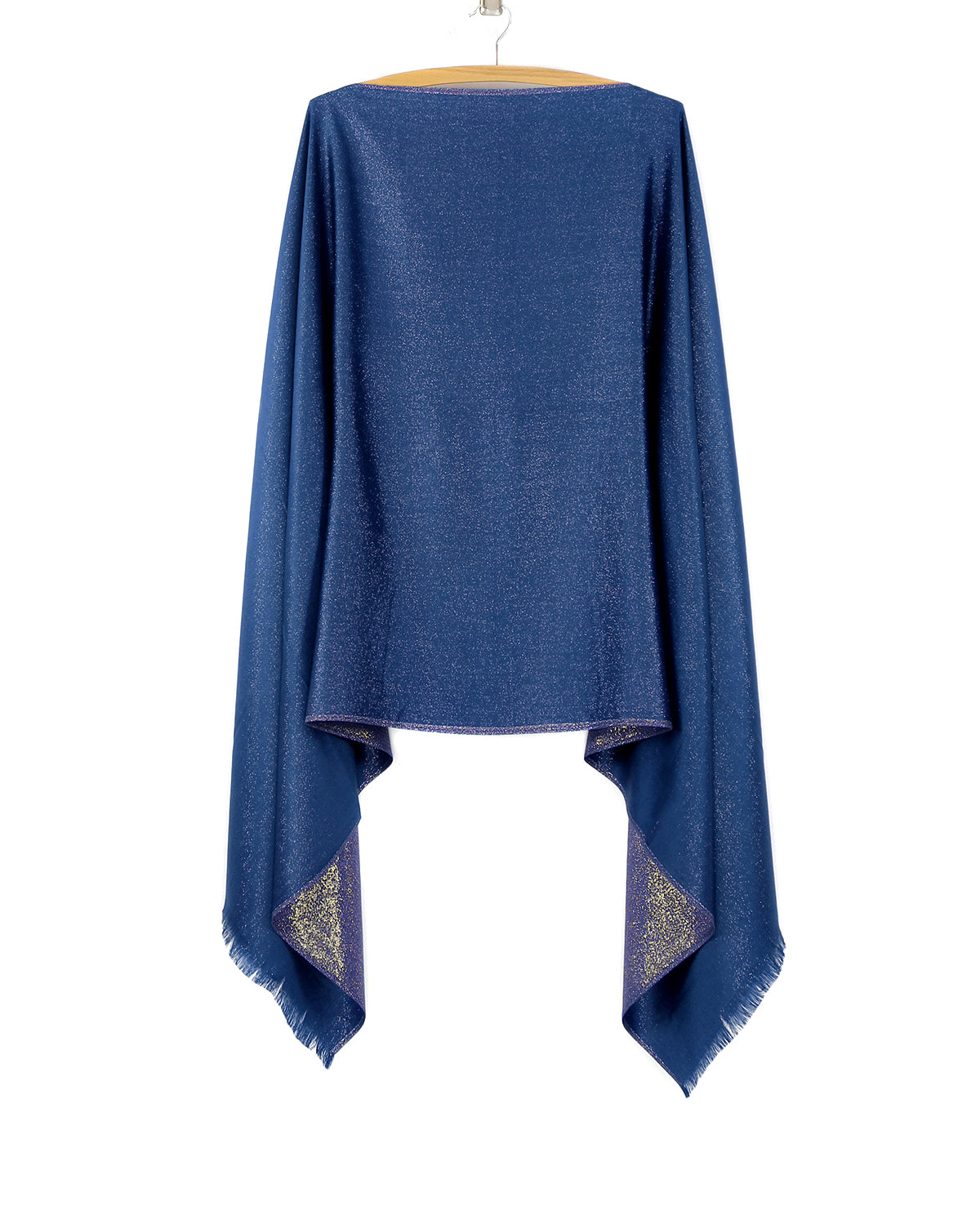 Solid Metalic Pashmina Scarf