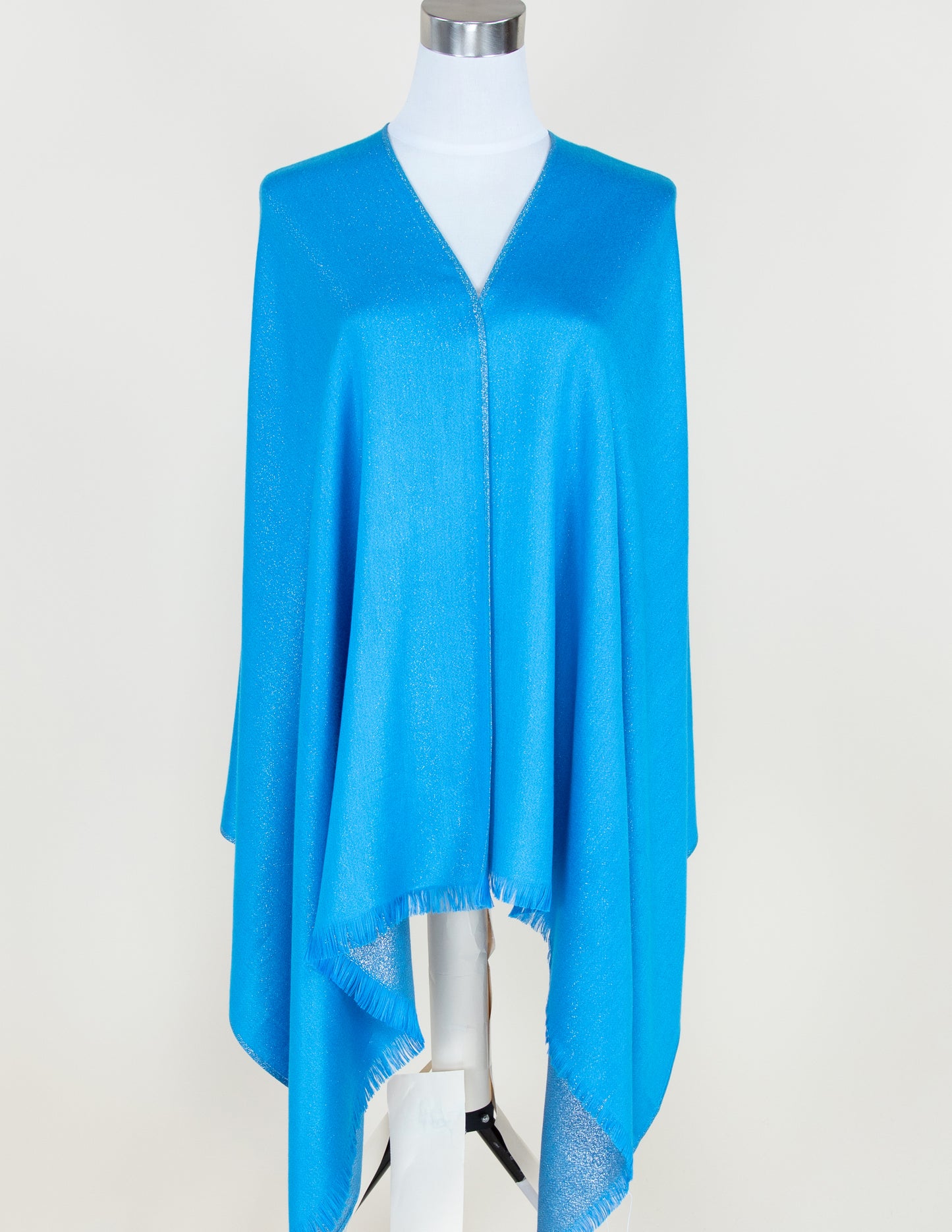 Solid Metalic Pashmina Scarf