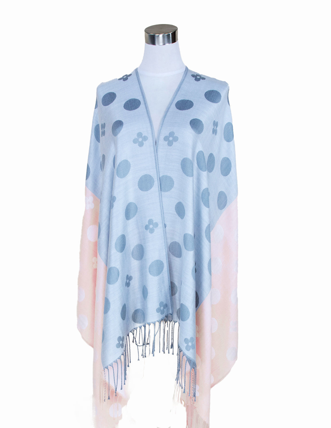Dots & Flower Pashmina